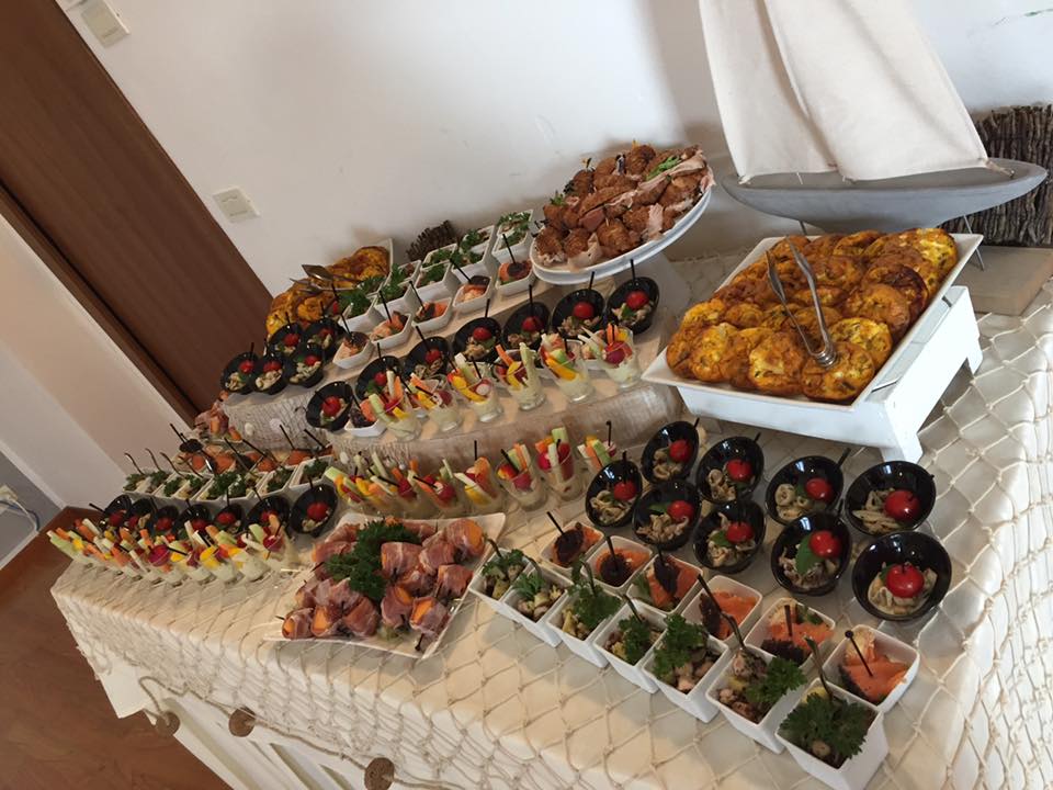 Allestimento buffet evento privato