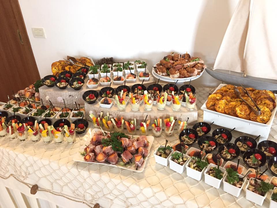 Allestimento buffet evento privato