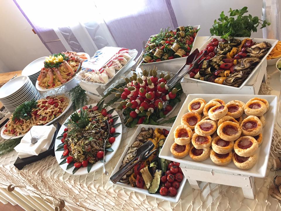 Allestimento buffet evento privato