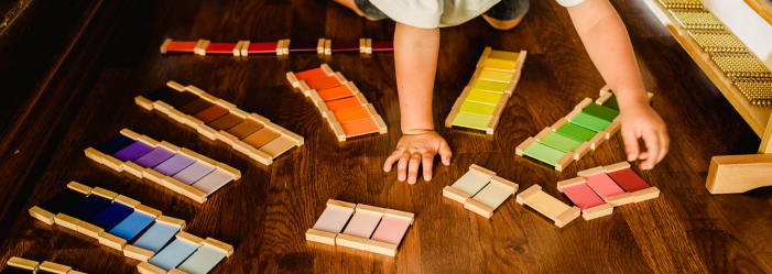 Simple ways to incorporate Montessori at home with your children.