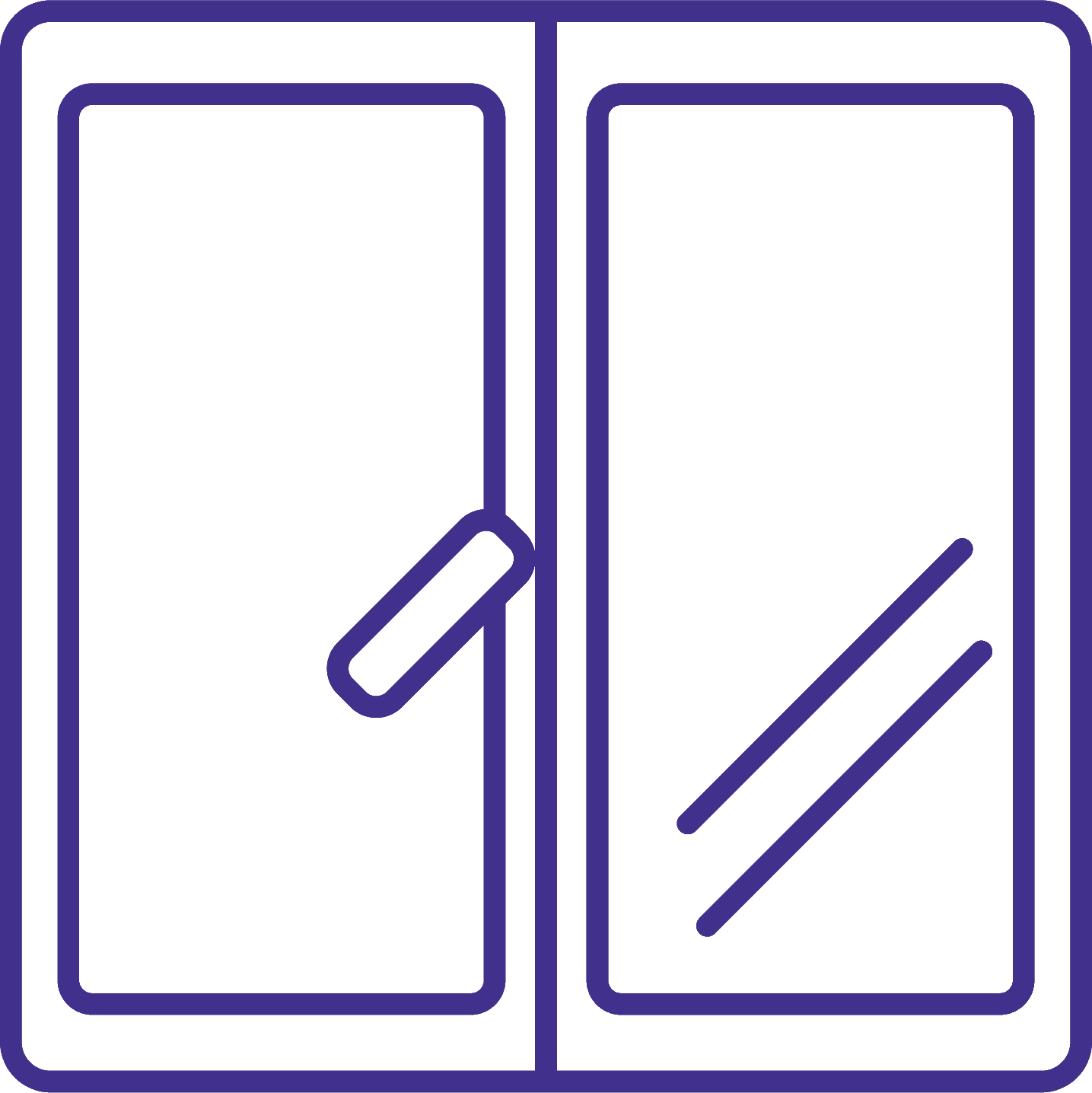 glass door icon