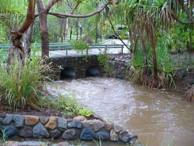 a river runs through it