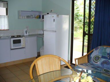 kitchenette inside cabins