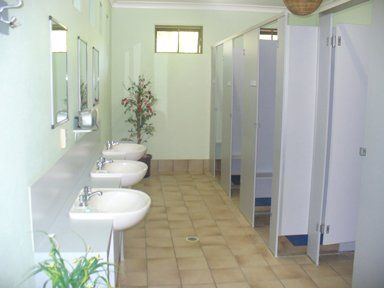 bathroom facilities