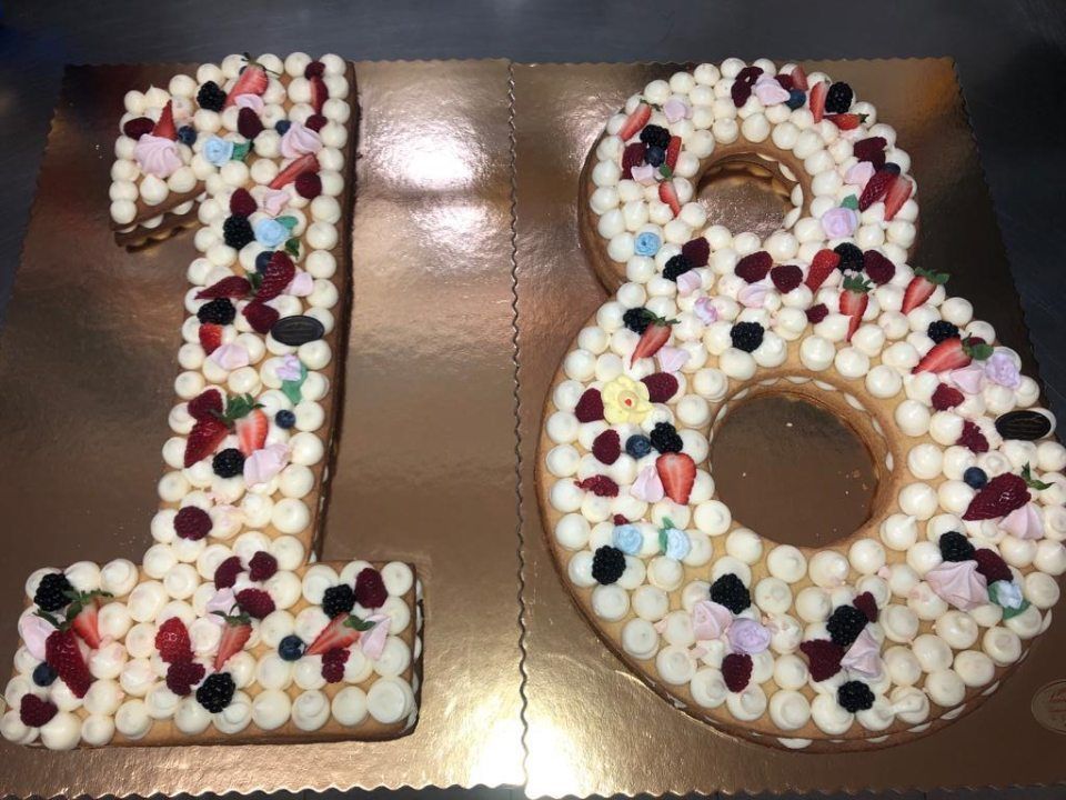 Torta per 18 anni