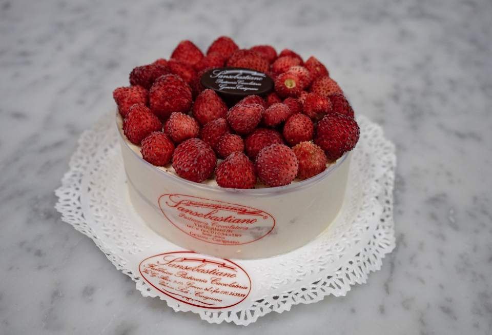 Bavarese alle fragole