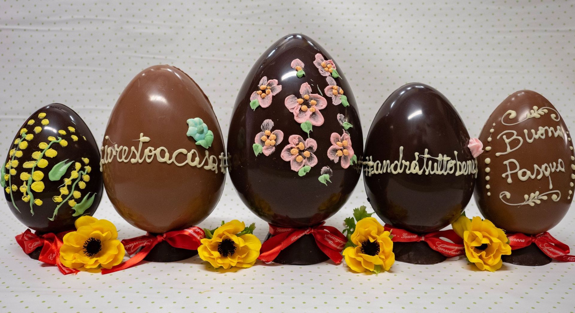 Uova di Pasqua decorate