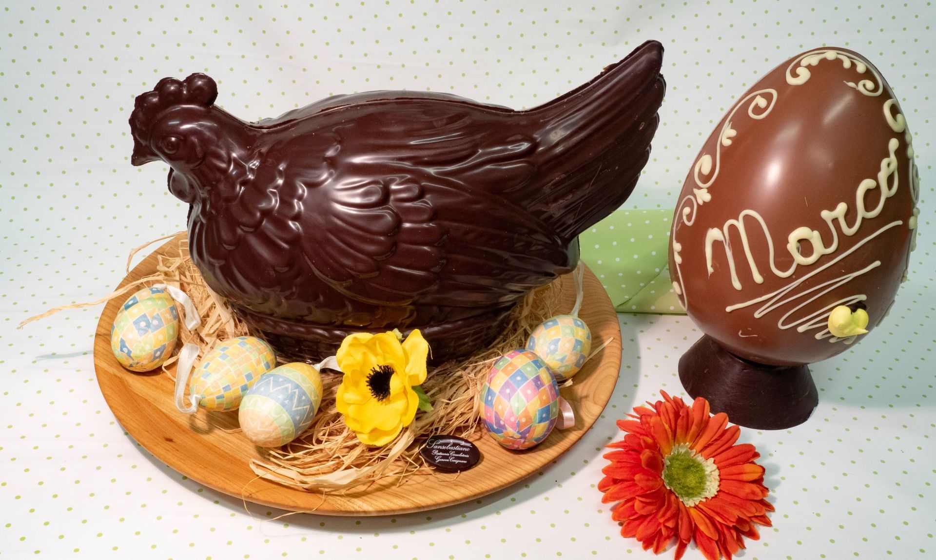 Gallina di cioccolato