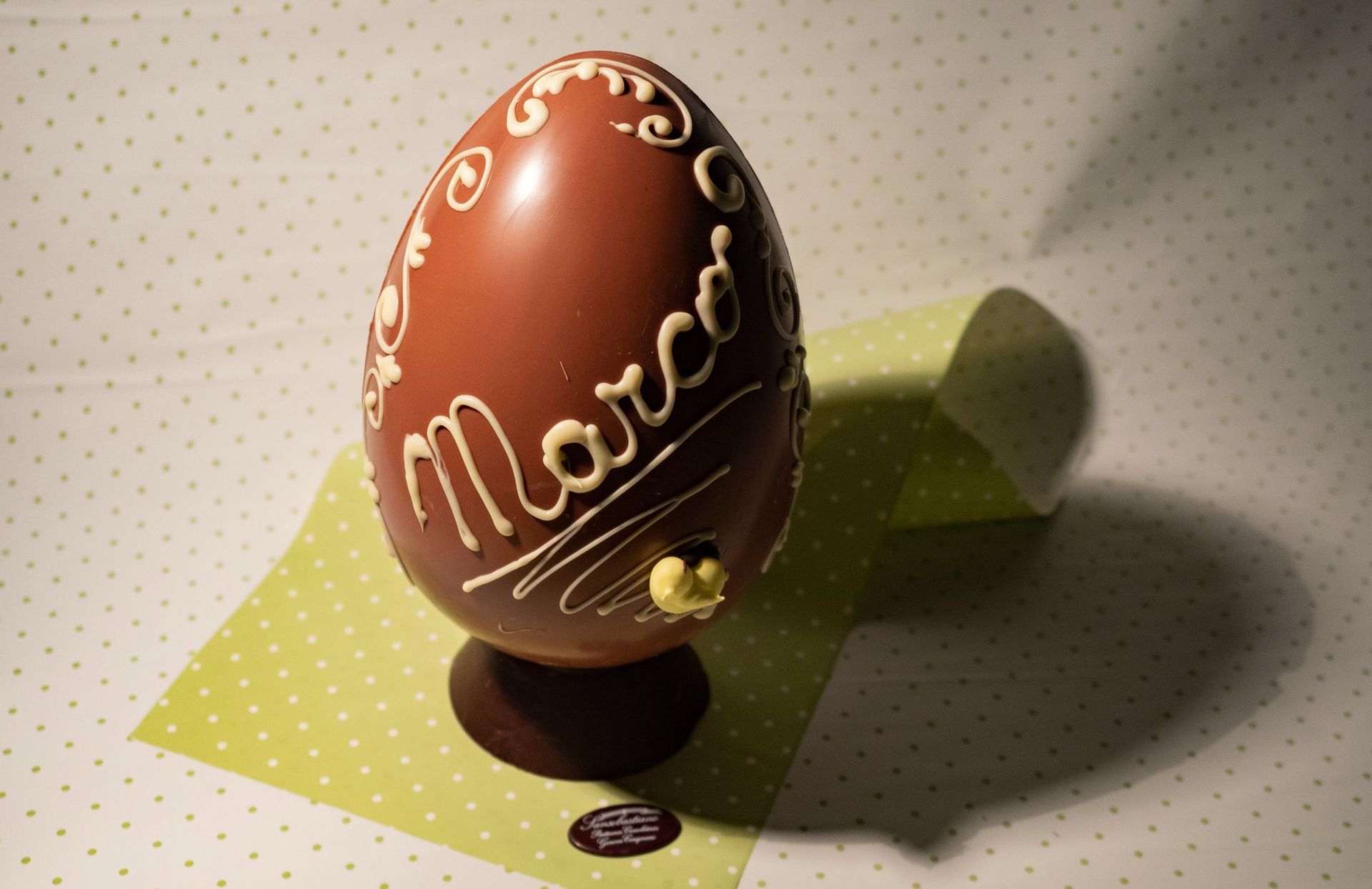 Uova di Pasqua con nome