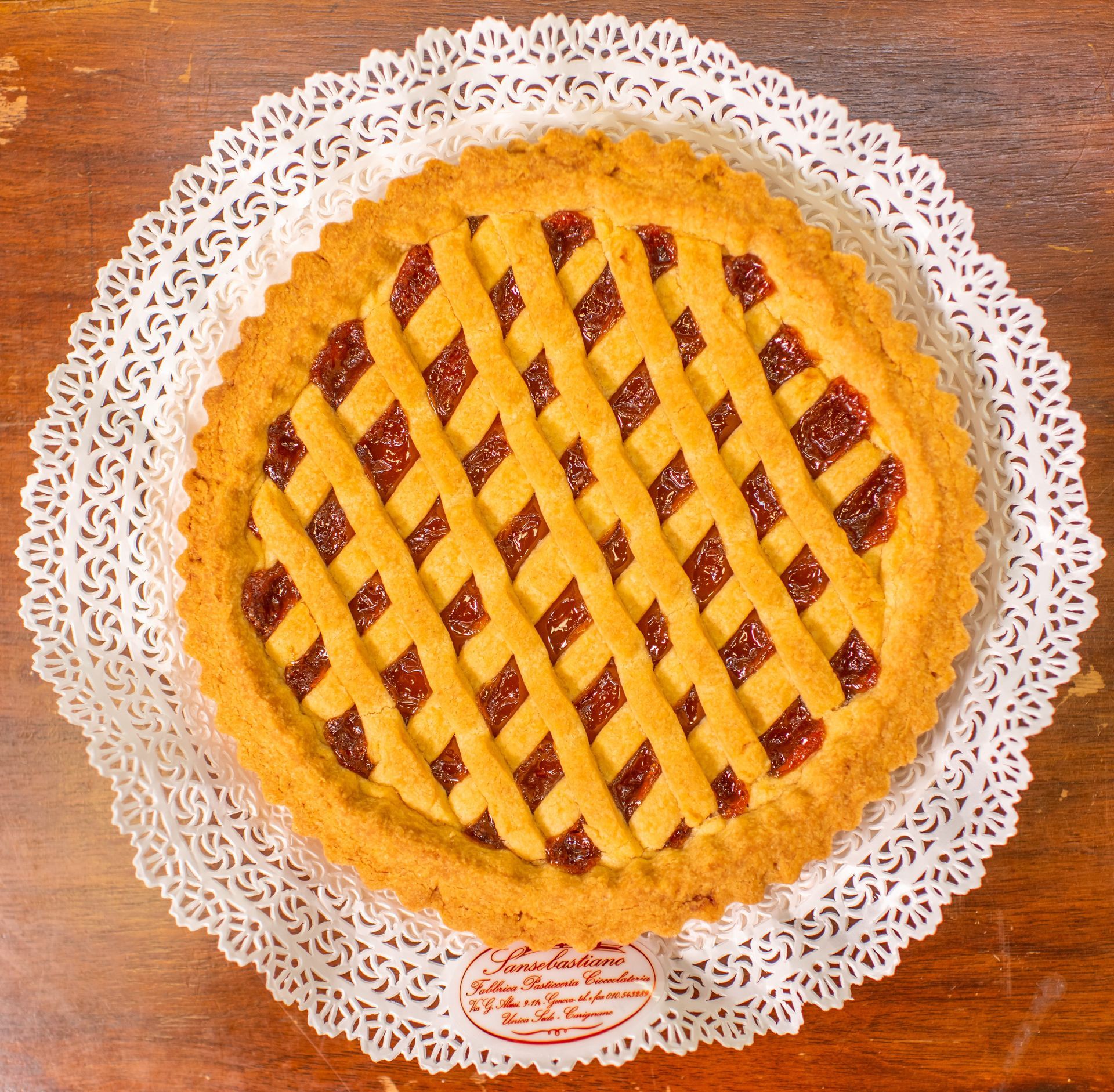 Crostata di albicocca