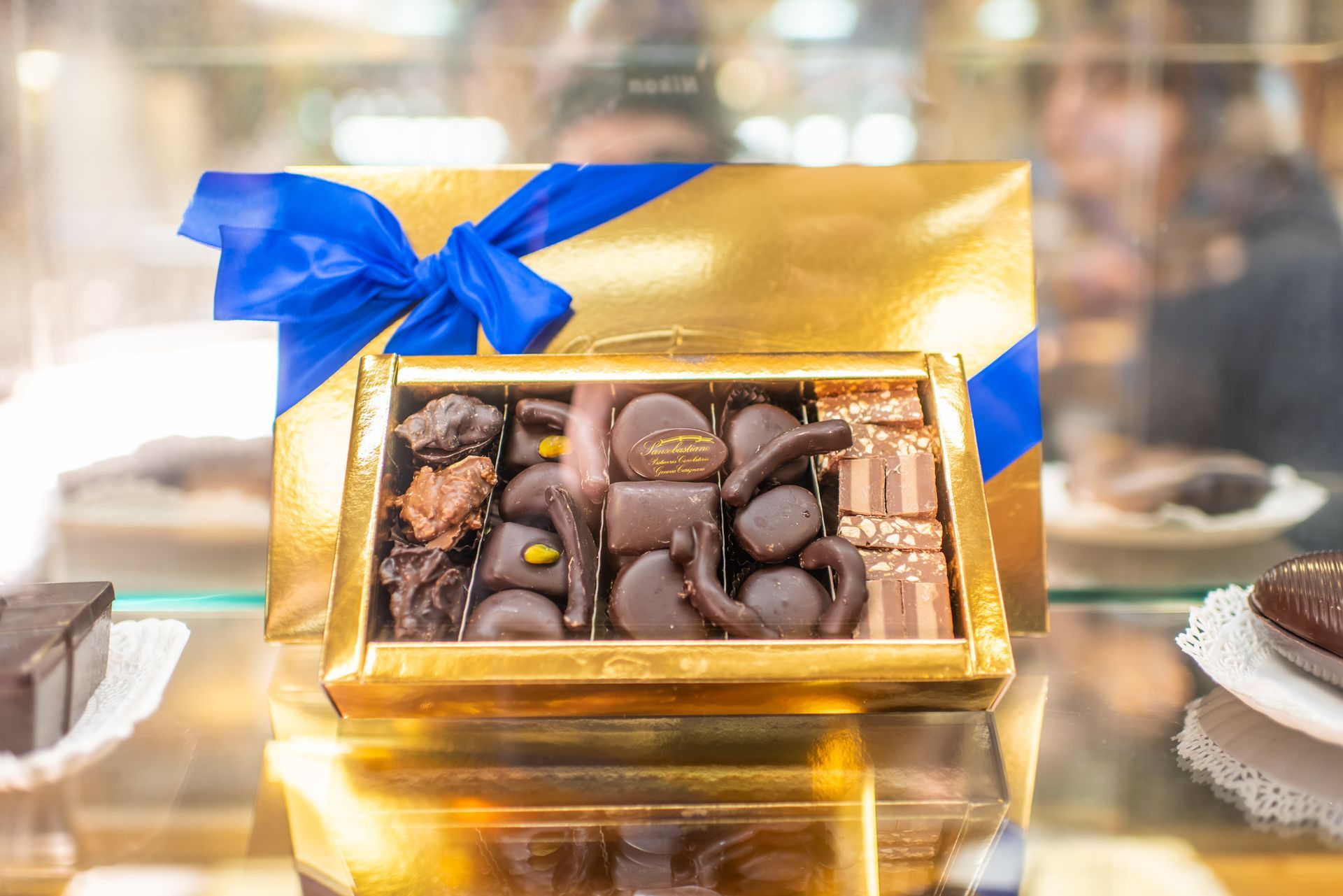 Scatola di cioccolatini artigianali