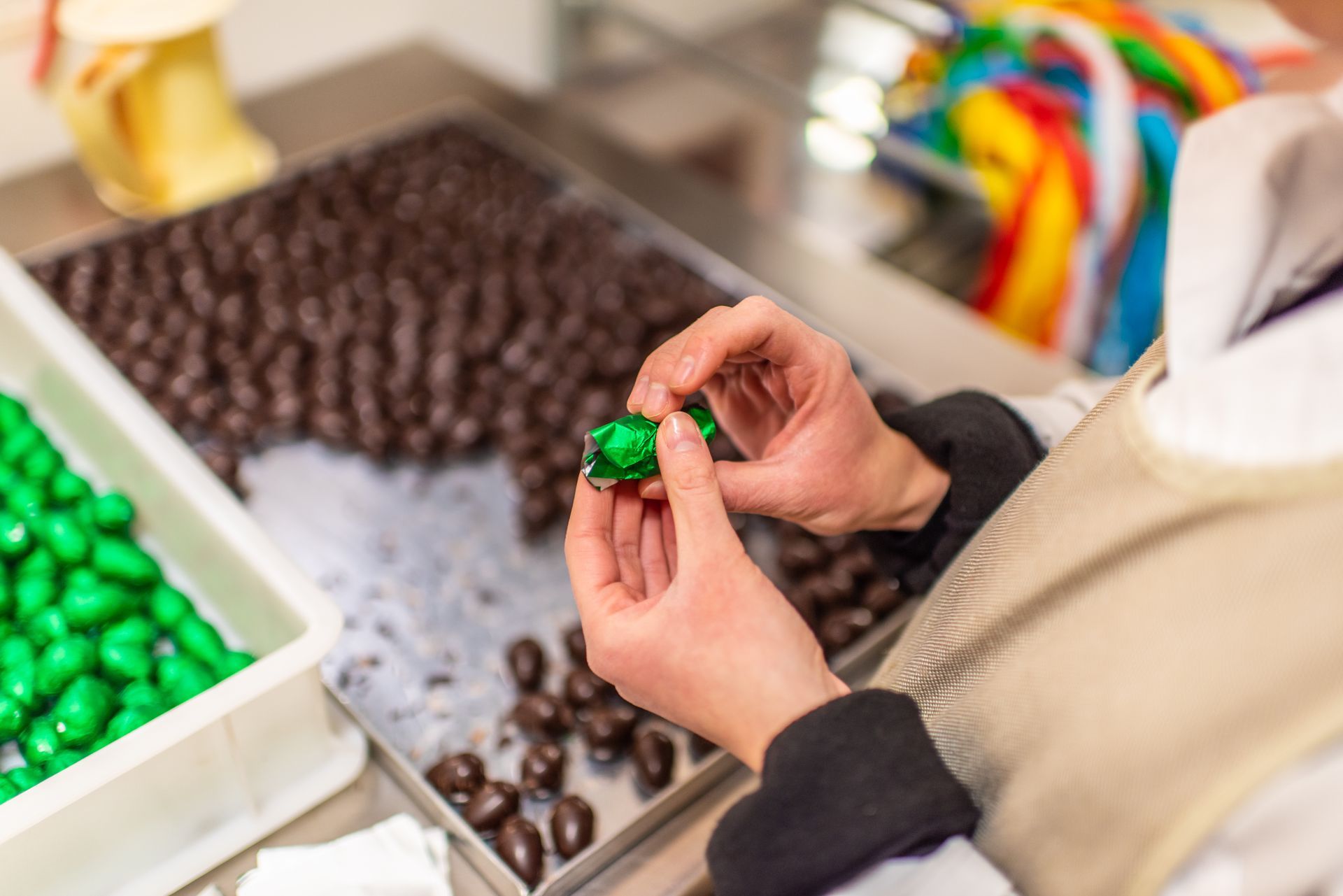 ovetti di cioccolato