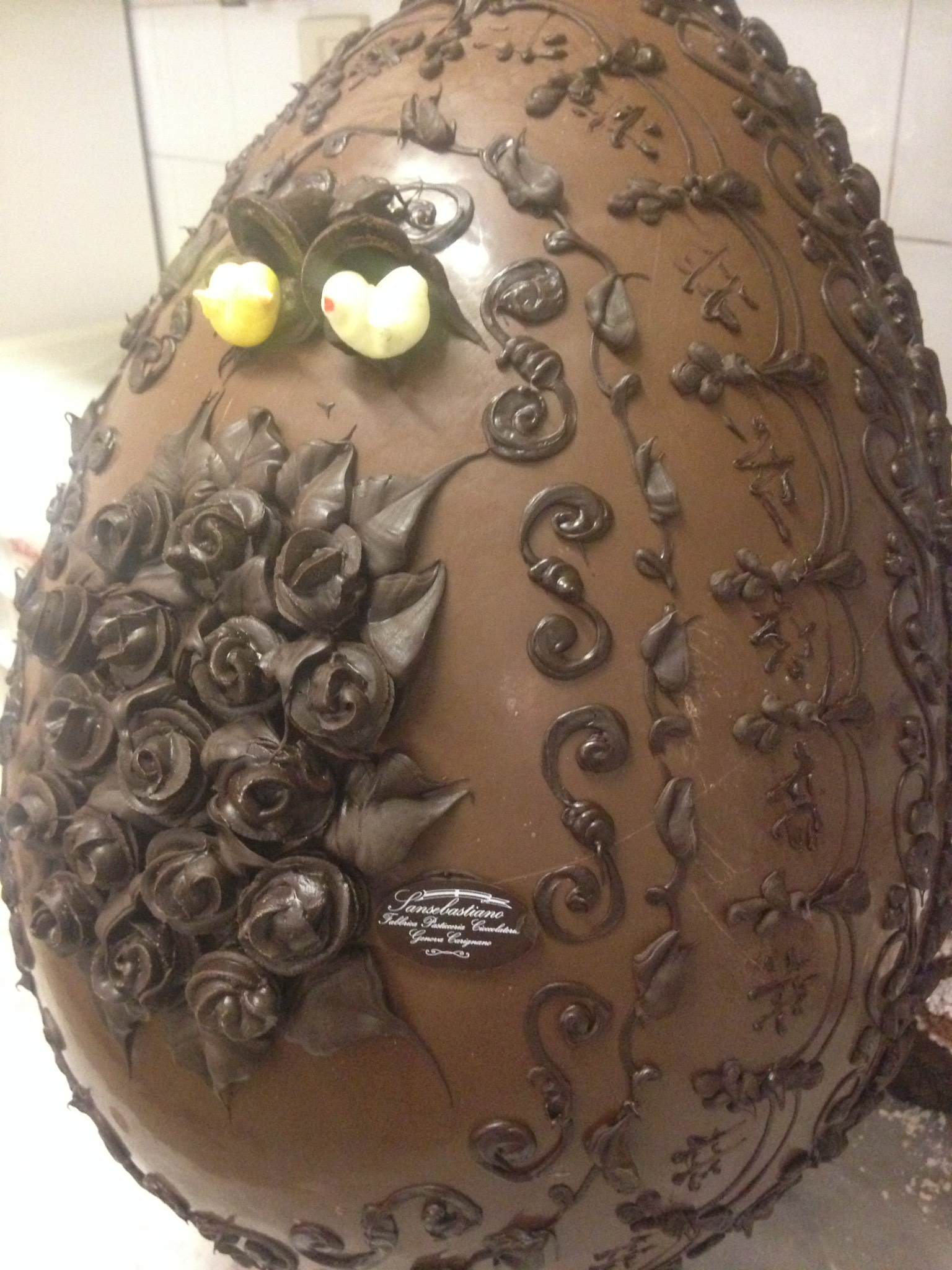 uovo di Pasqua decorato