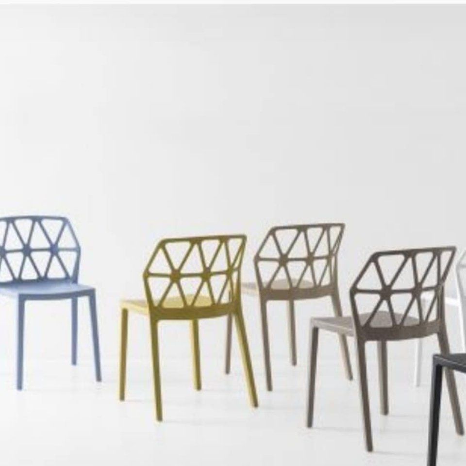 sedie con schienale intrecciato