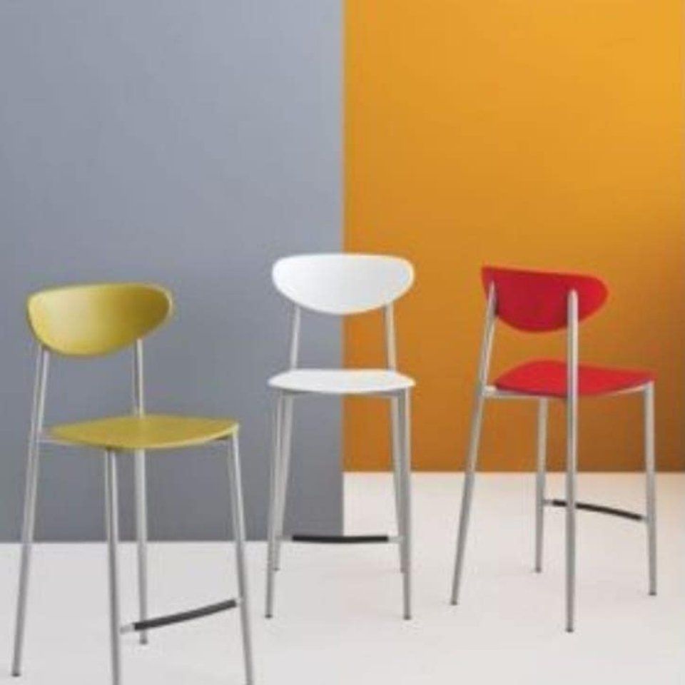 sedie da bar colorate