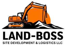 A logo for Land-Boss Site Development & Logistics LLC