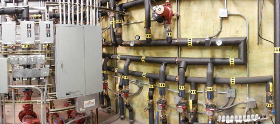Arranged Pipes — Flagstaff, AZ— Intermountain Plumbing & Mechanical
