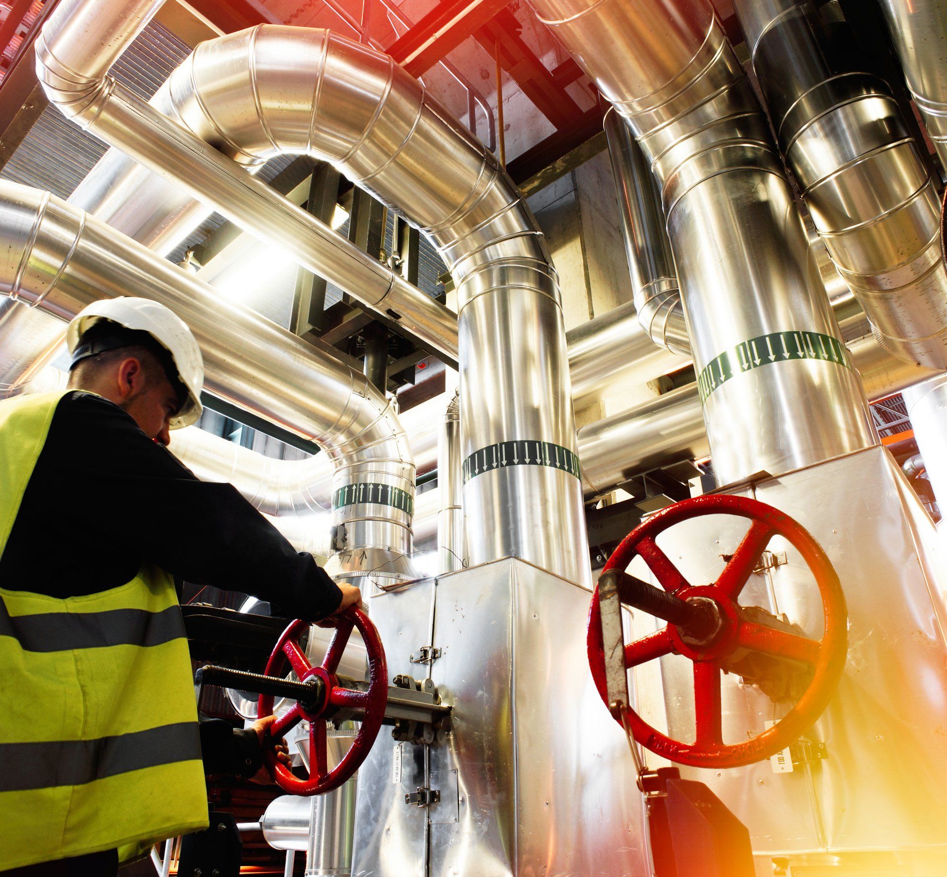 manutenzione impianto industriale