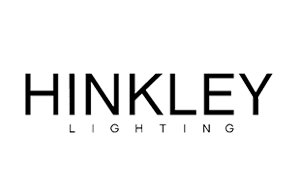 A black and white logo for hinkley lighting