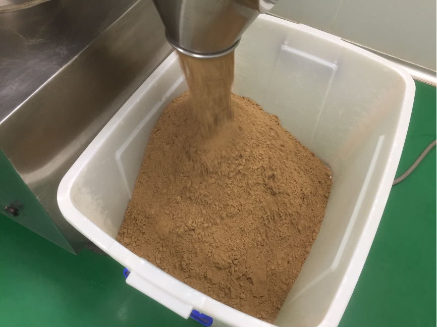 靈芝造粒上色乾燥工程