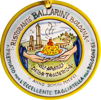 Piatto in ceramica premio per