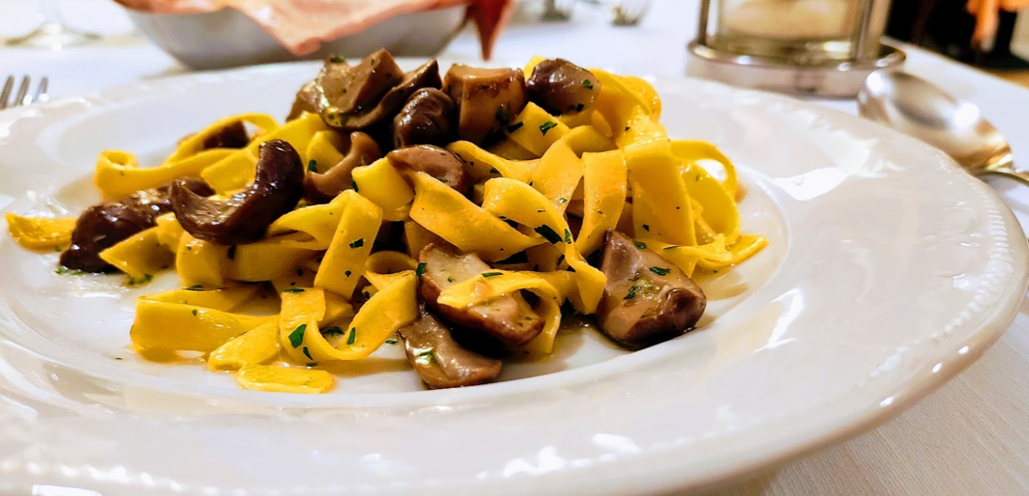 tagliatelle ai funghi