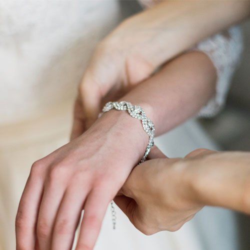 Bridal Bracelet — Yankton, SD — Cornerstone Jewelry Design