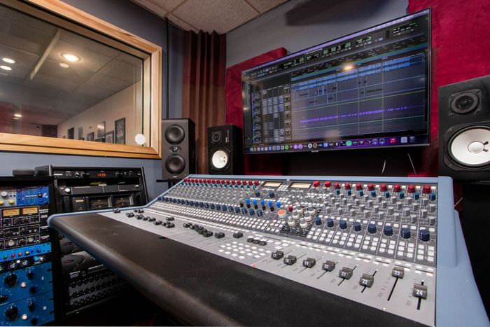 Young People Recording Podcast In Studio - Colorado Springs, CO - Drop D Studios