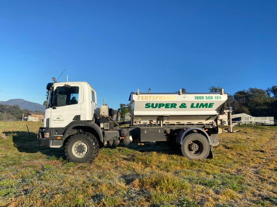 Fertiliser Truck — Agricultural Supplies in Scone, NSW