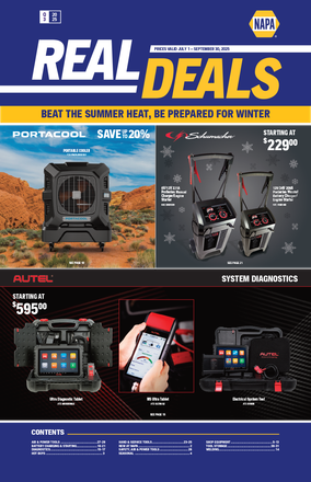 Specials at NAPA Auto Parts Mount Washington Valley