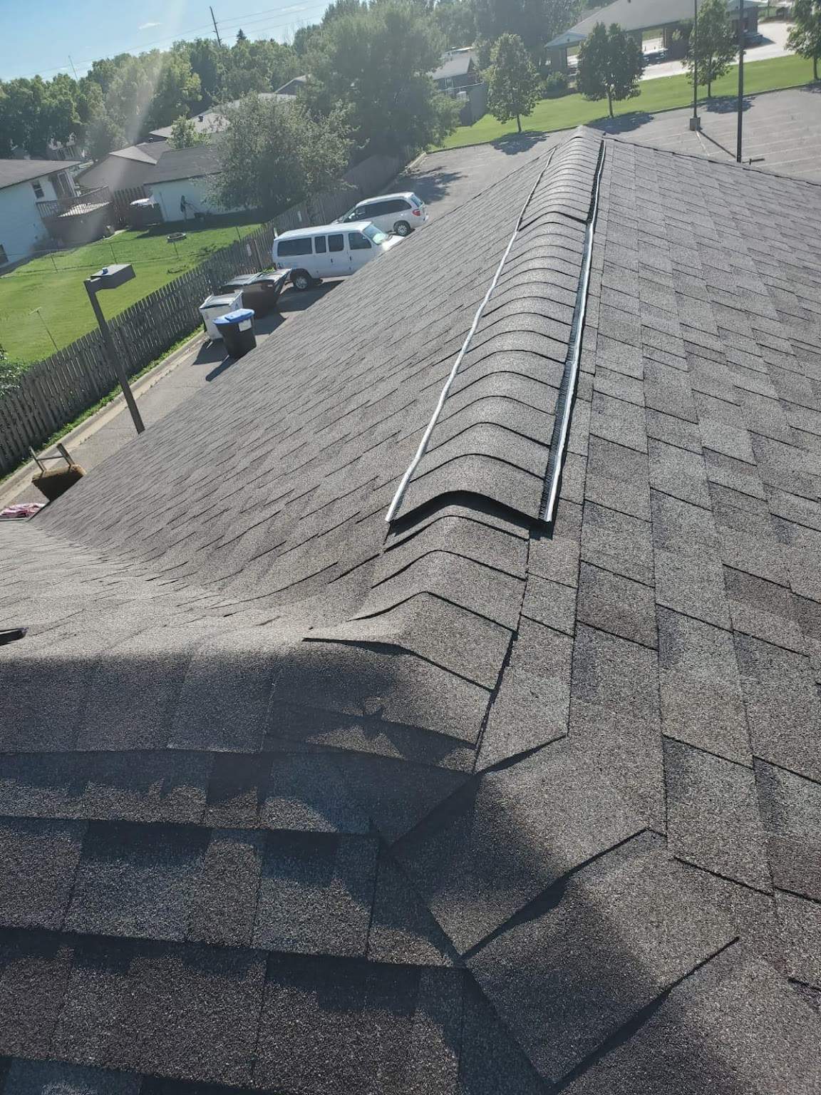 newly repair roof