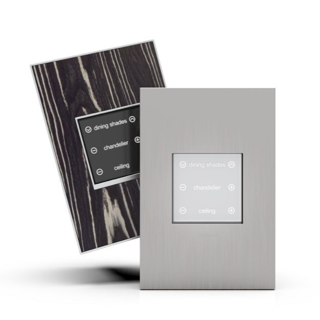 A picture of a light switch and a picture of a light switch. home automation in Dallas