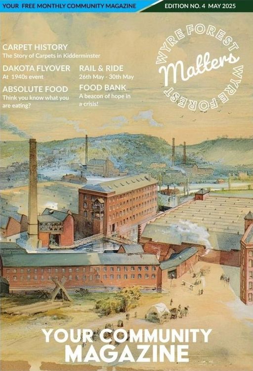 Front cover of May 2025 edition of Wyre Forest Matters Magazine