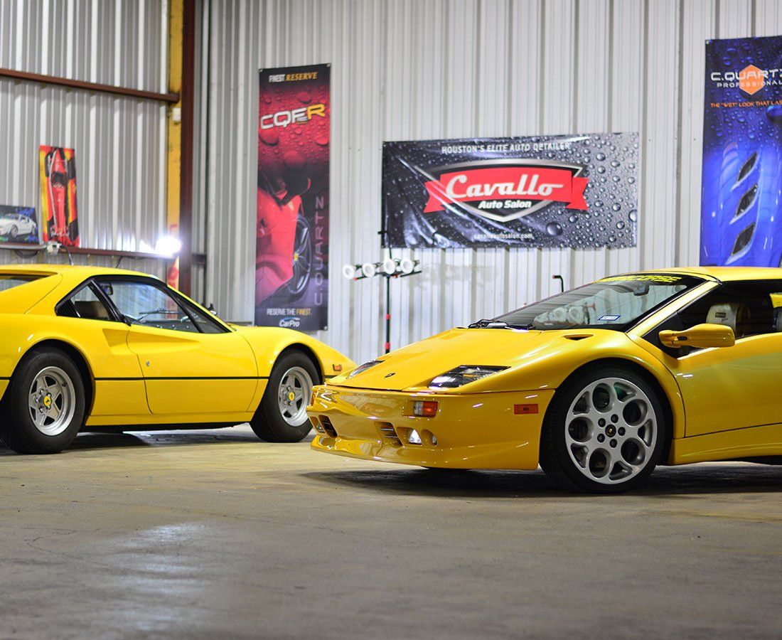 Ferrari and Lamborghini