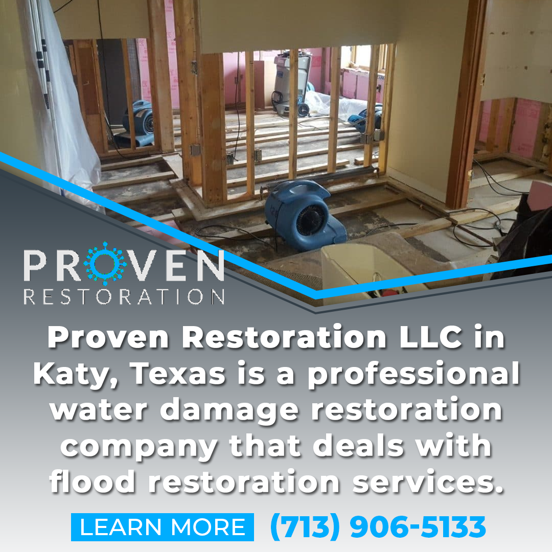 Flood damage restoration