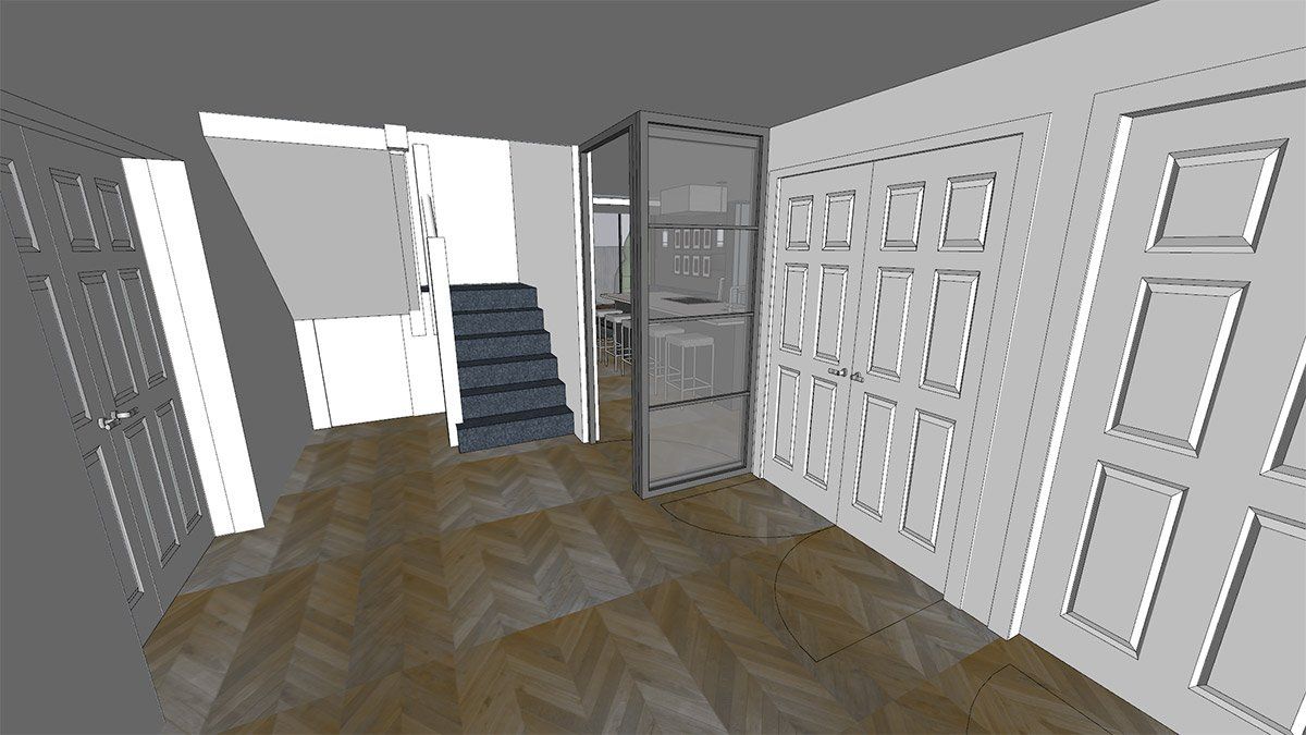 virtual view of entry way