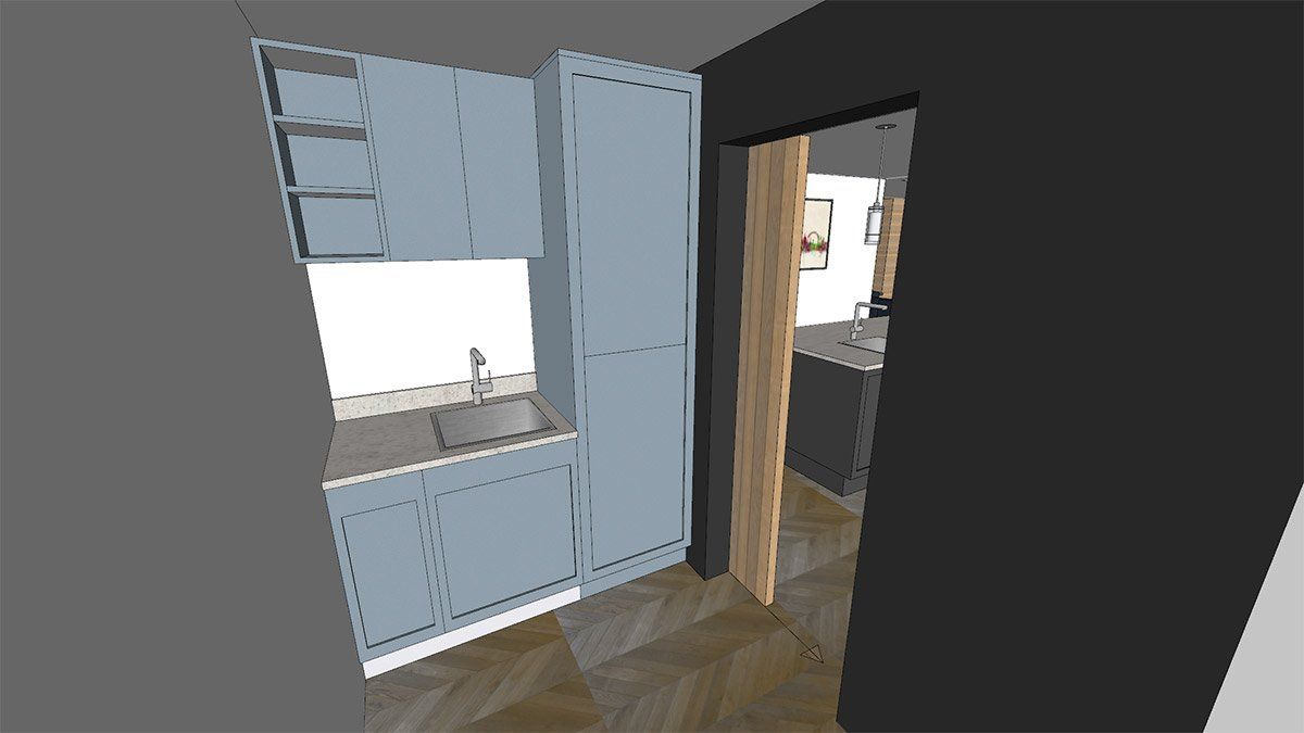 virtual view of utility area