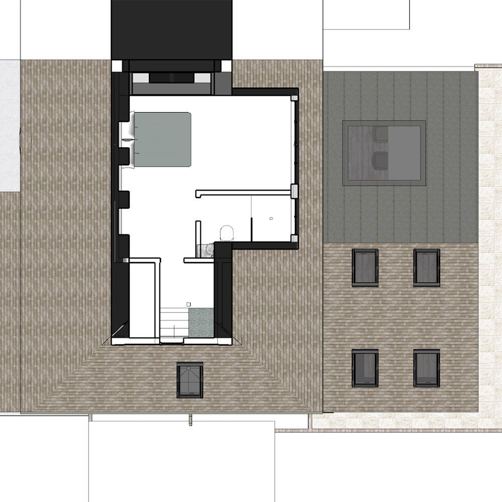 virtual floor plan of second floor