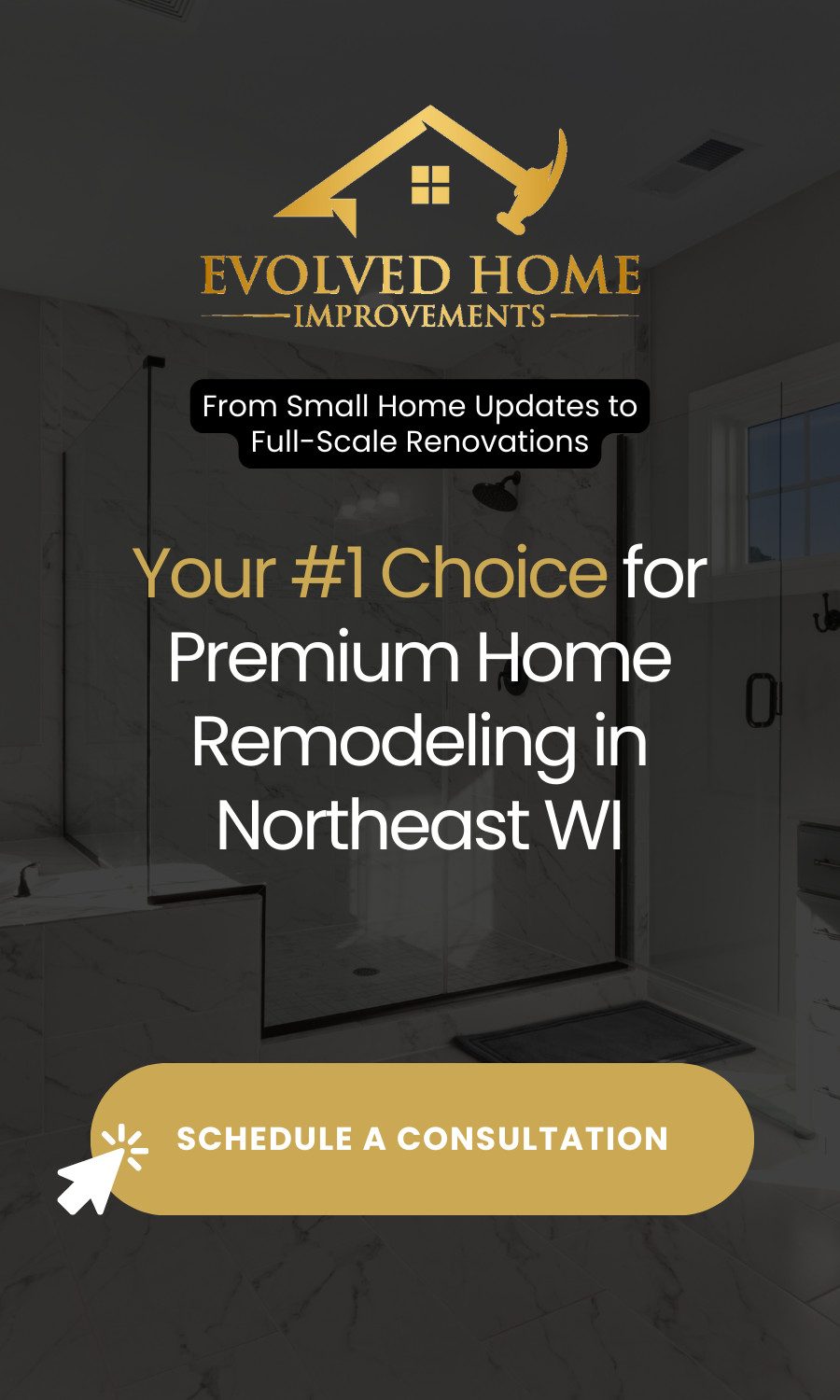 Evolved Home Improvements - Your #1 Choice for Premium Home Remodeling in Northeast WI