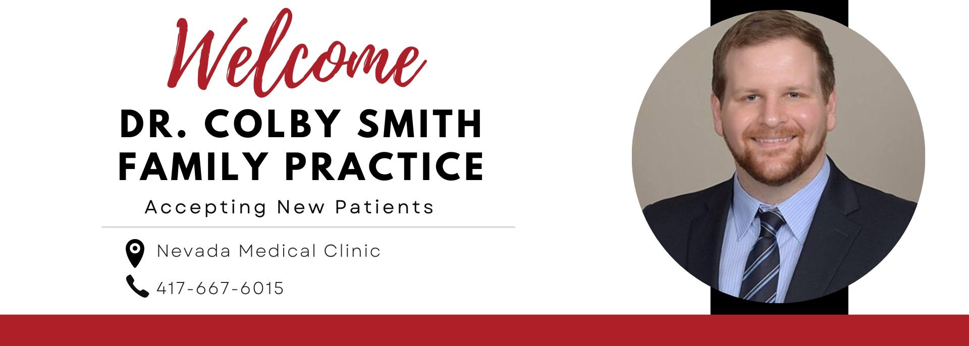 Welcome Dr. Colby Smith