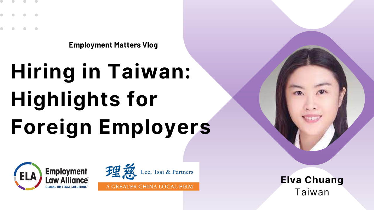 Hiring in Taiwan: Highlights for Foreign Employers