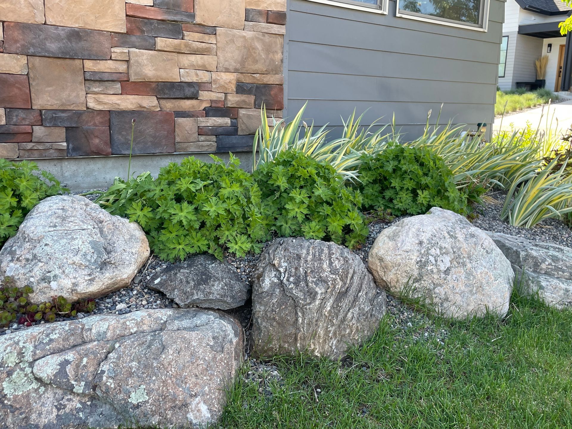 Boulder walls