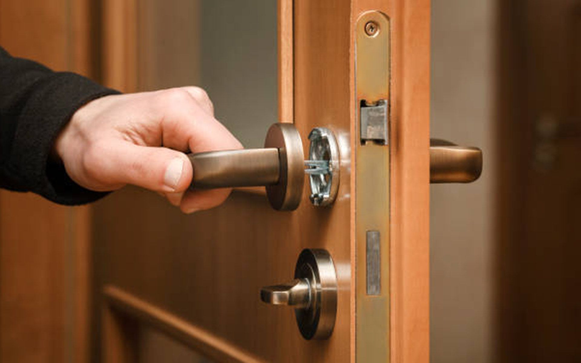 Holding The Door — Parramatta, NSW — Allsafe Locksmith
