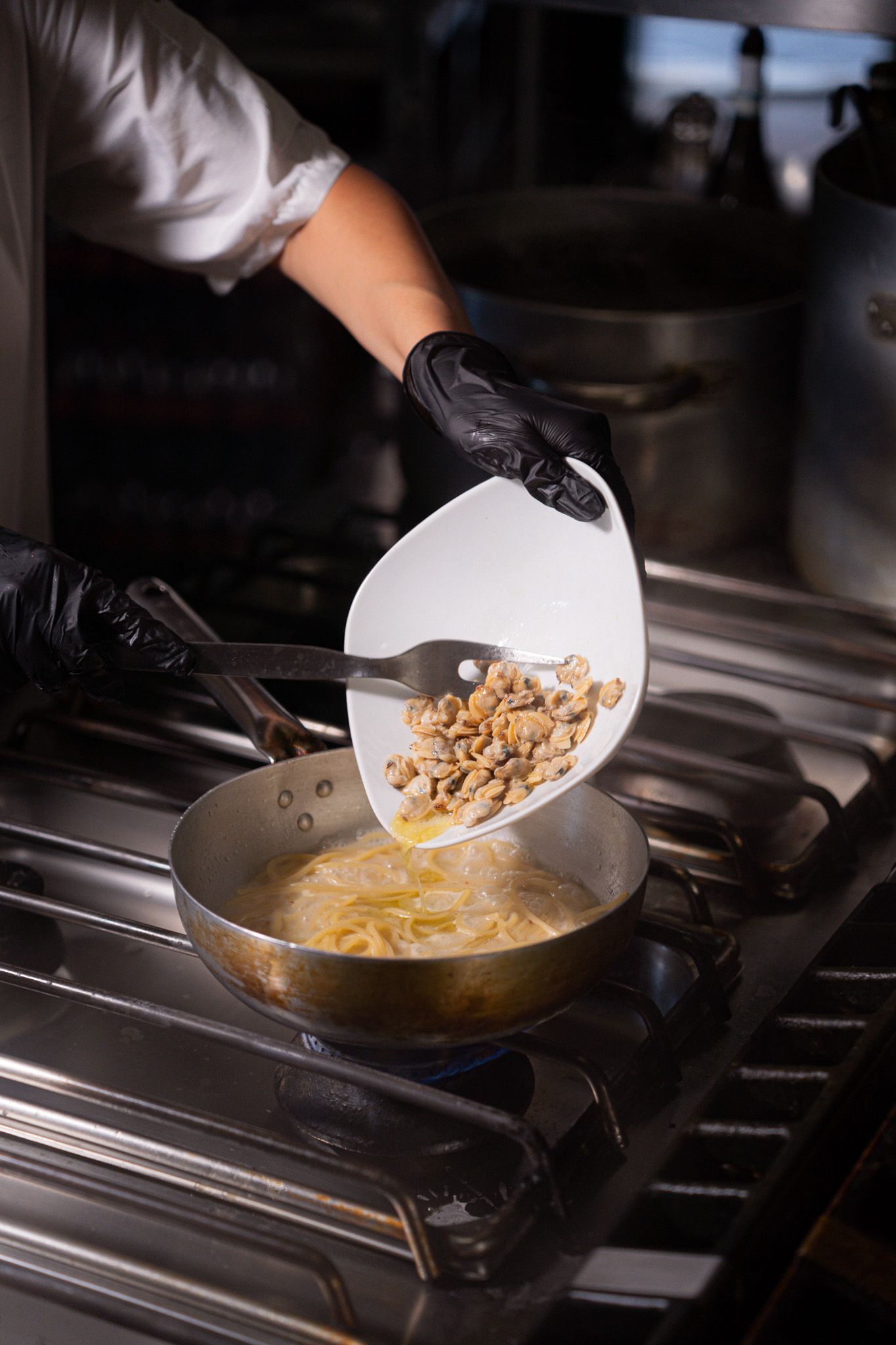 cucina ristorante di mare