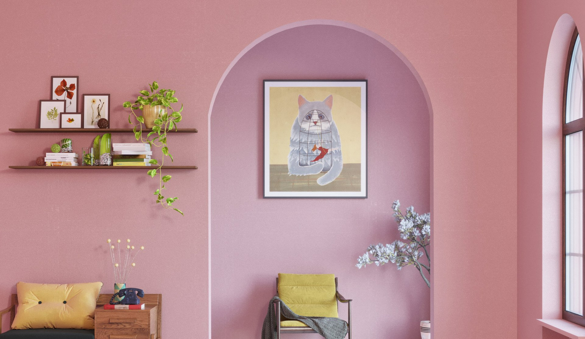 Simple living room | Lavington, NSW | John Stokes Painting Contractor