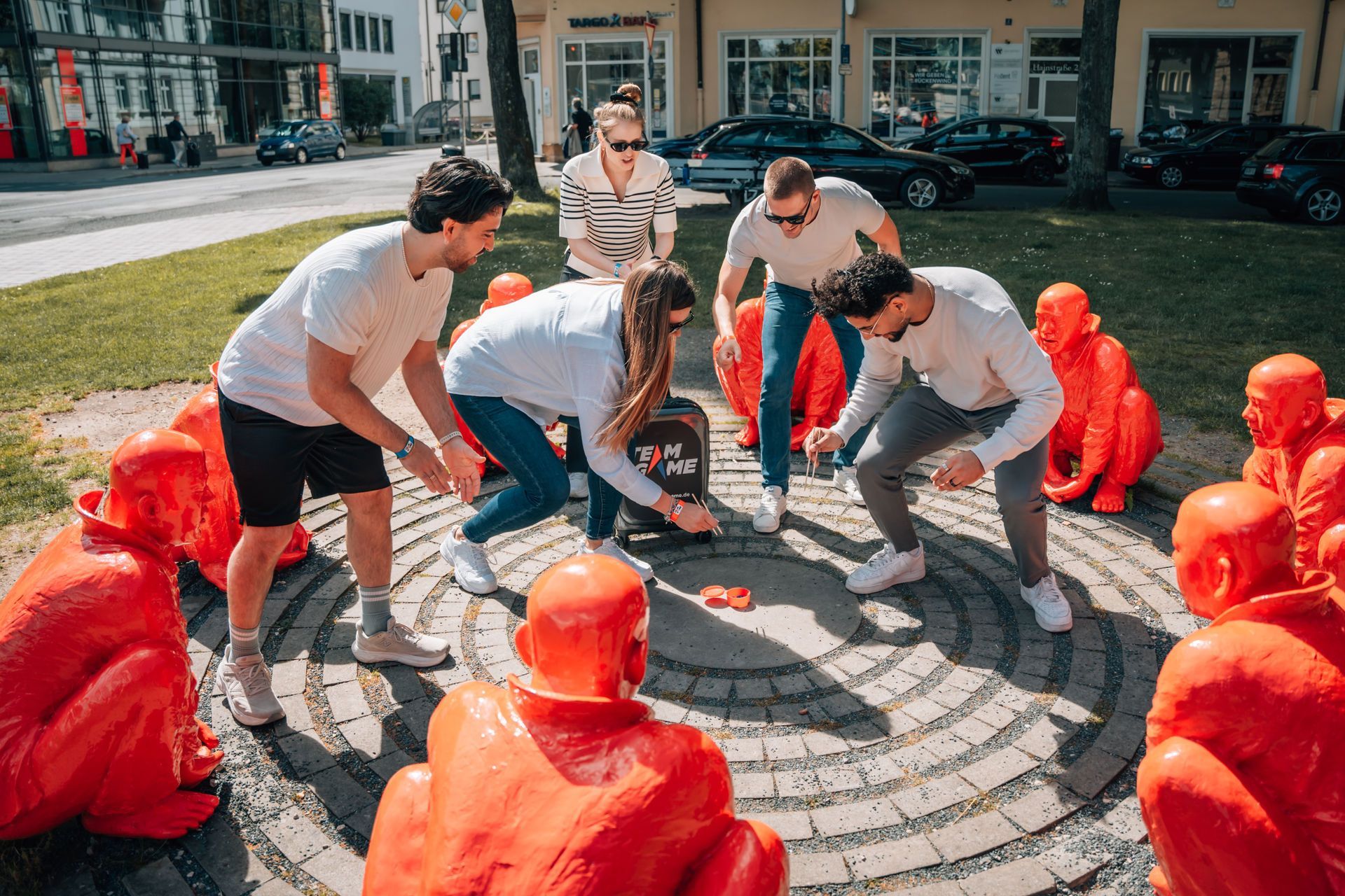 Team Game in Bamberg ist Teambuilding im wahrsten Sinne des Wortes. Wachst als Team in 10 Challenges zusammen.