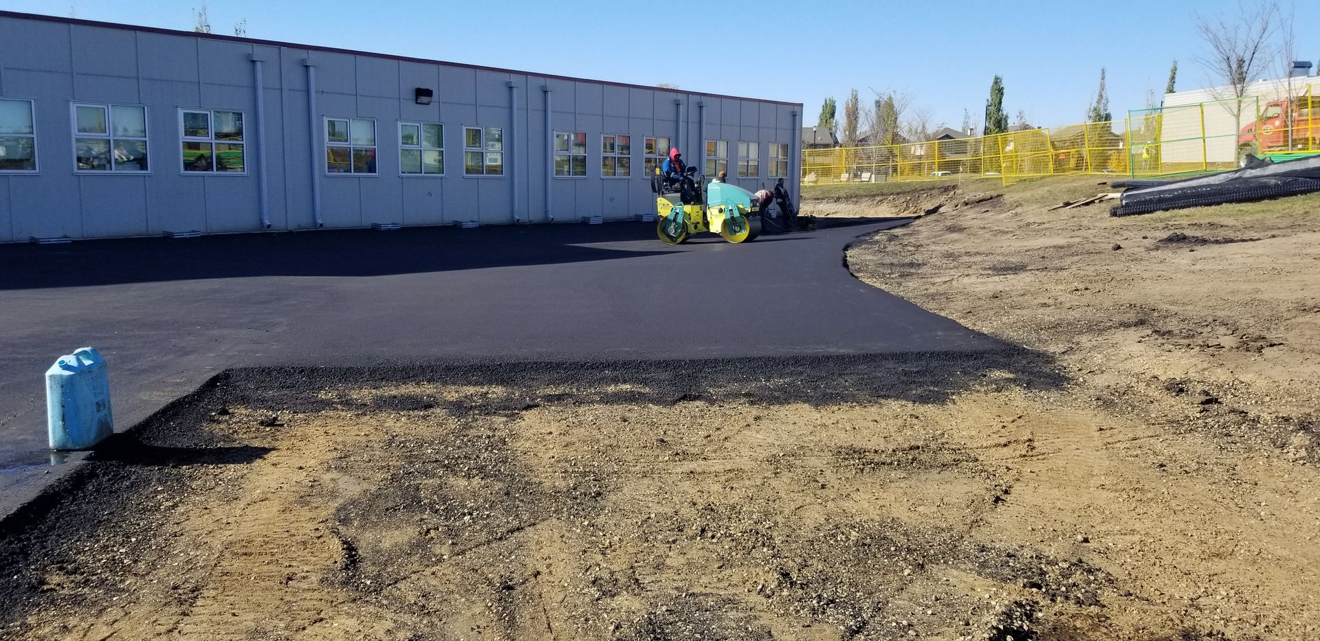 Asphalt paving work by Paving & Asphalt Services by JVR Construction & Consulting