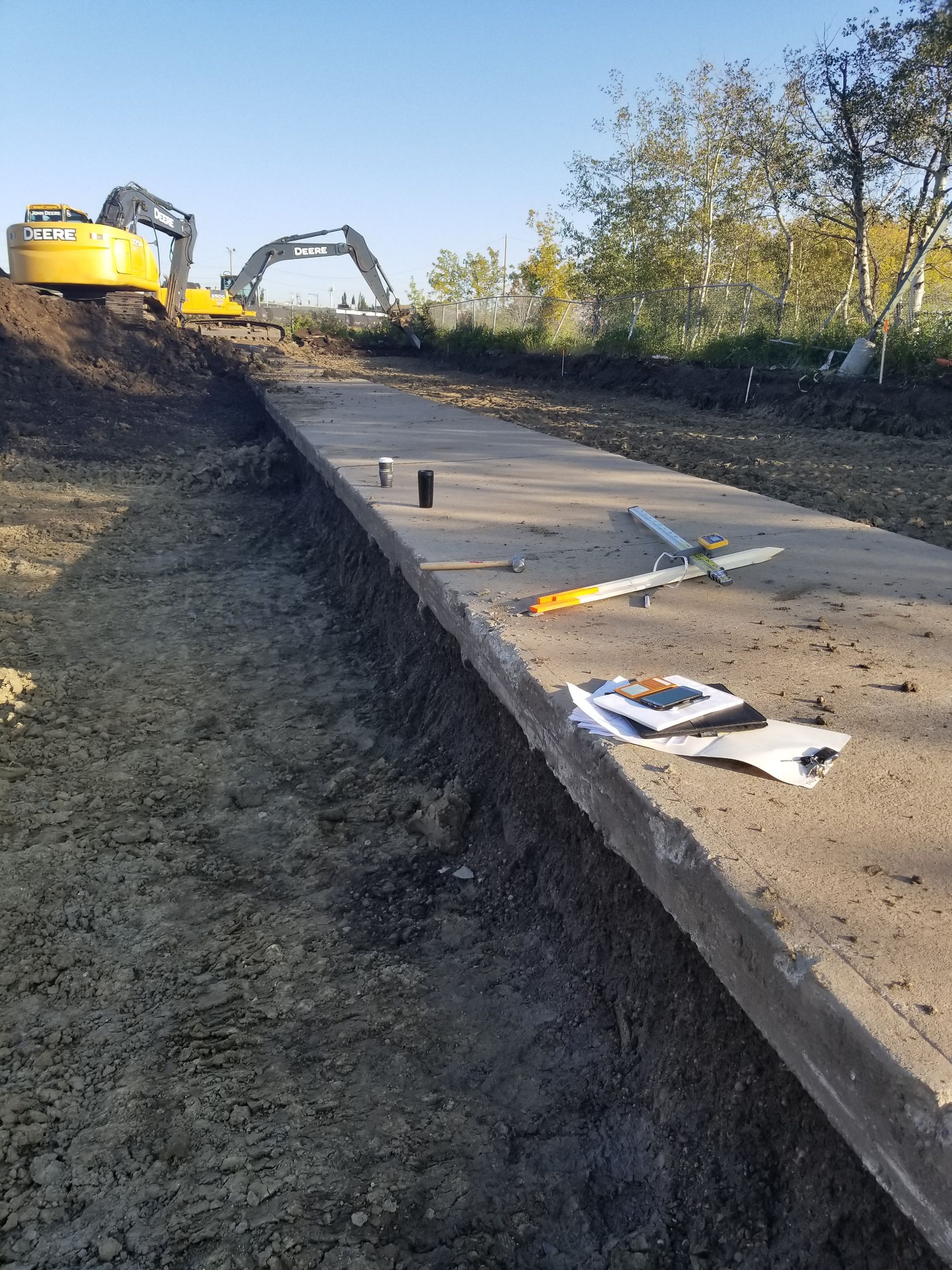 Commercial Base Work by JVR Construction & Consulting