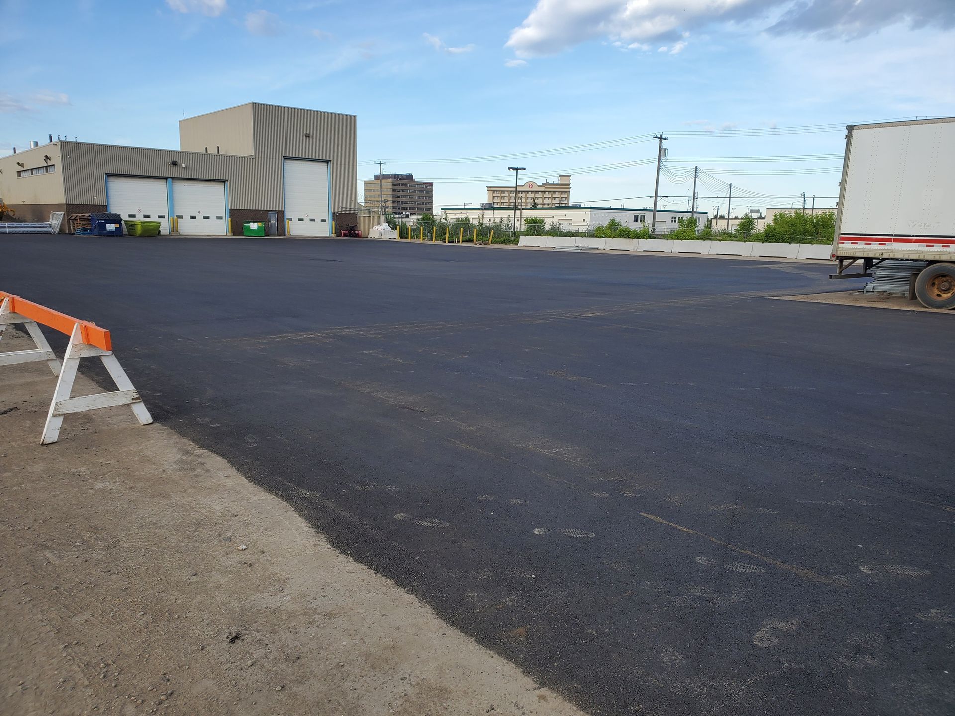 Asphalt paving work by Paving & Asphalt Services by JVR Construction & Consulting