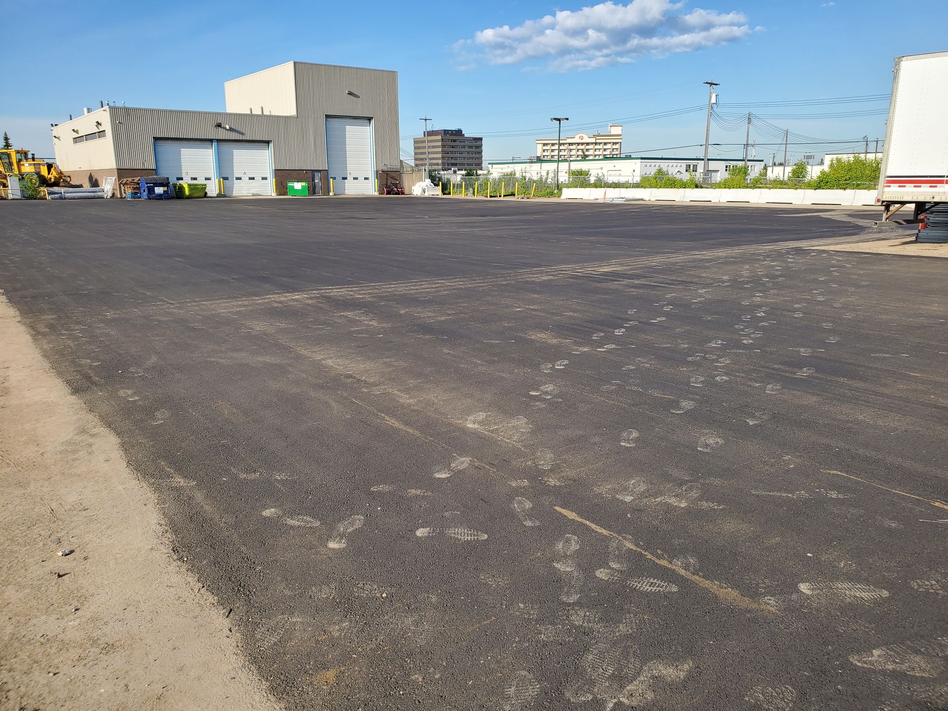 Asphalt paving work by Paving & Asphalt Services by JVR Construction & Consulting